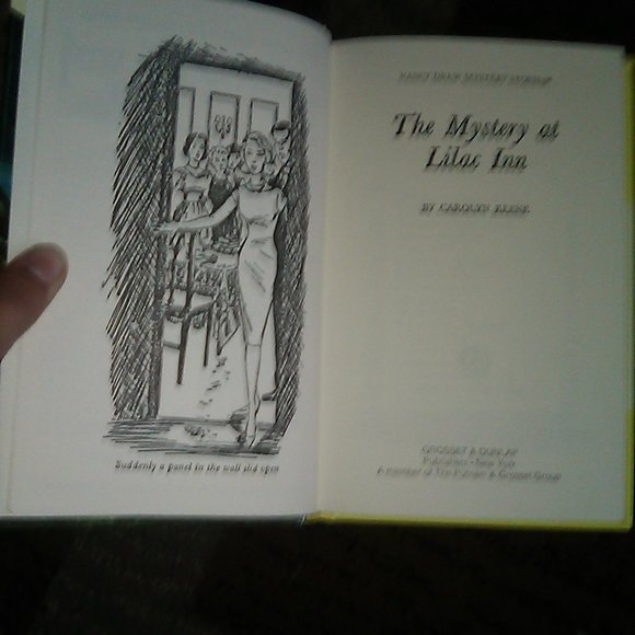 5 Yellow Hard-cover Nancy Drew Detective Series Books Lot. - Picture 8 of 9